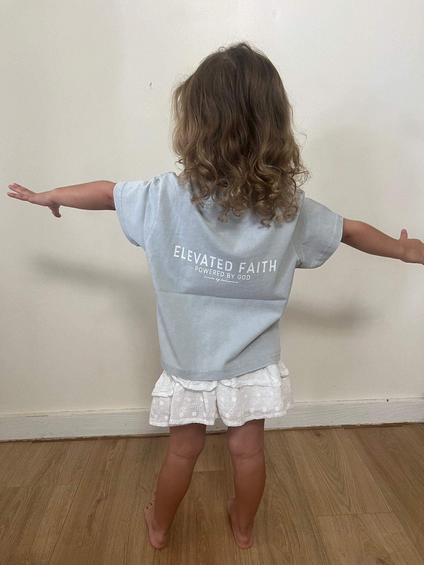 Kingdom club blue kids tee