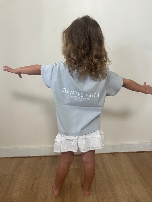 Kingdom club blue kids tee