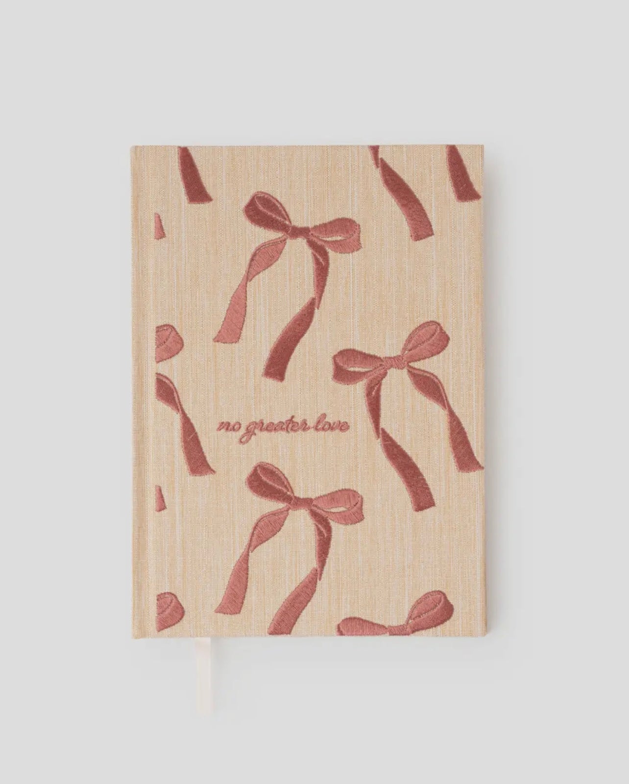 No Greater Love Embroidered Planner