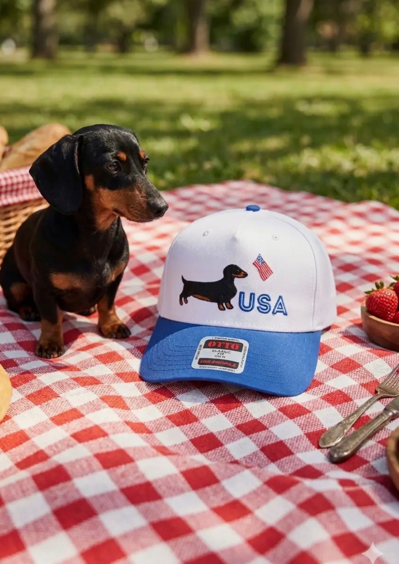 Dachshund USA hat