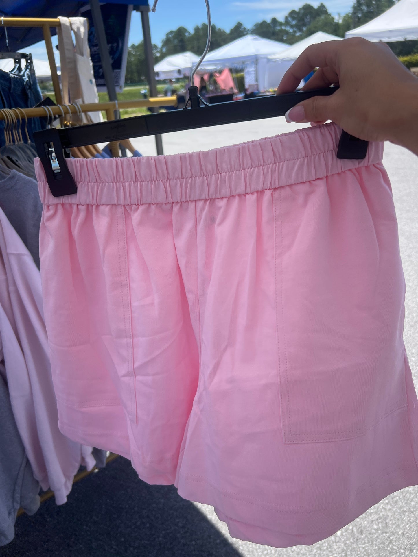 Pink shorts