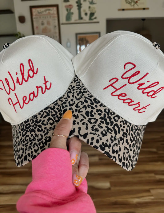 “Wild heart” trucker hat