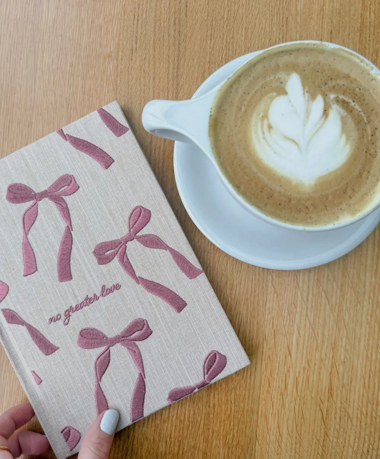 No Greater Love Embroidered Planner