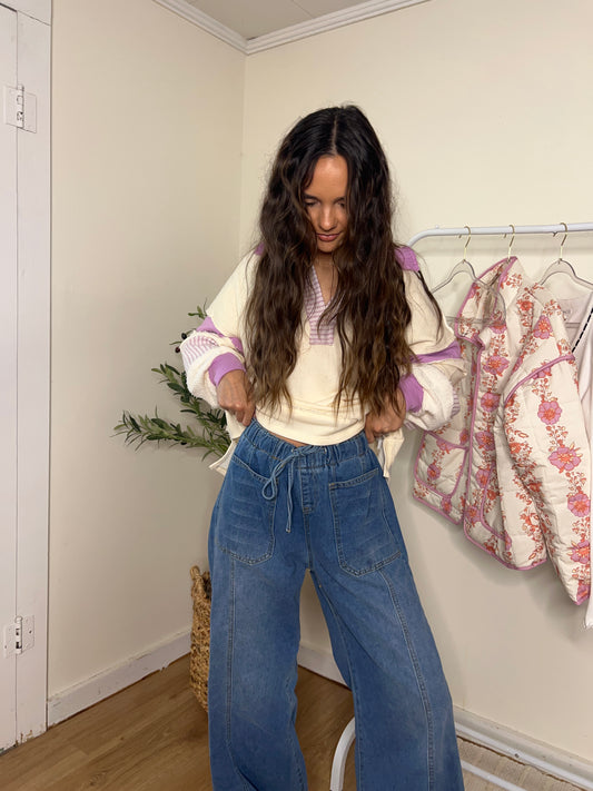 Slouch Barrel Jeans