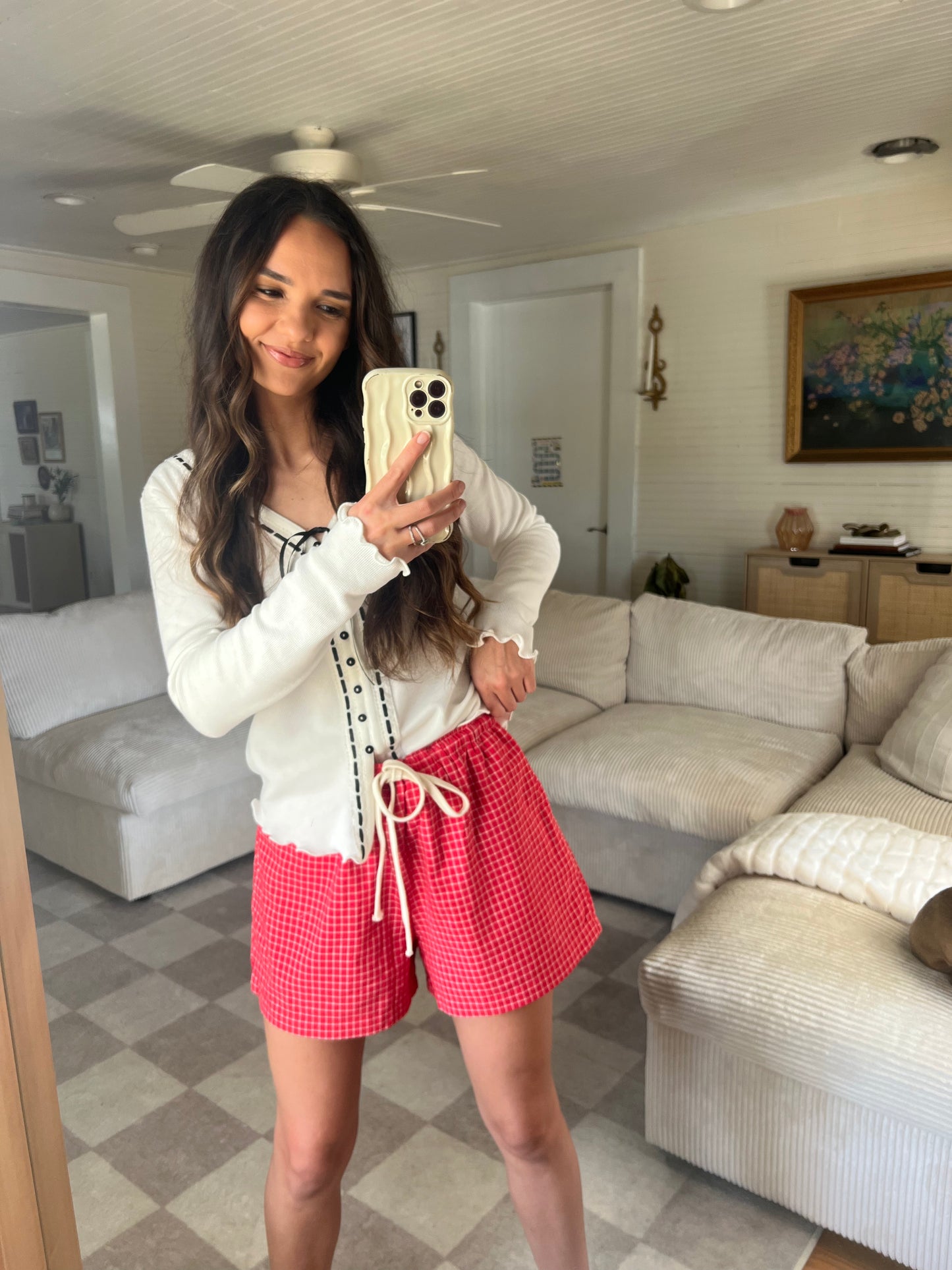 Checker Boxer Shorts