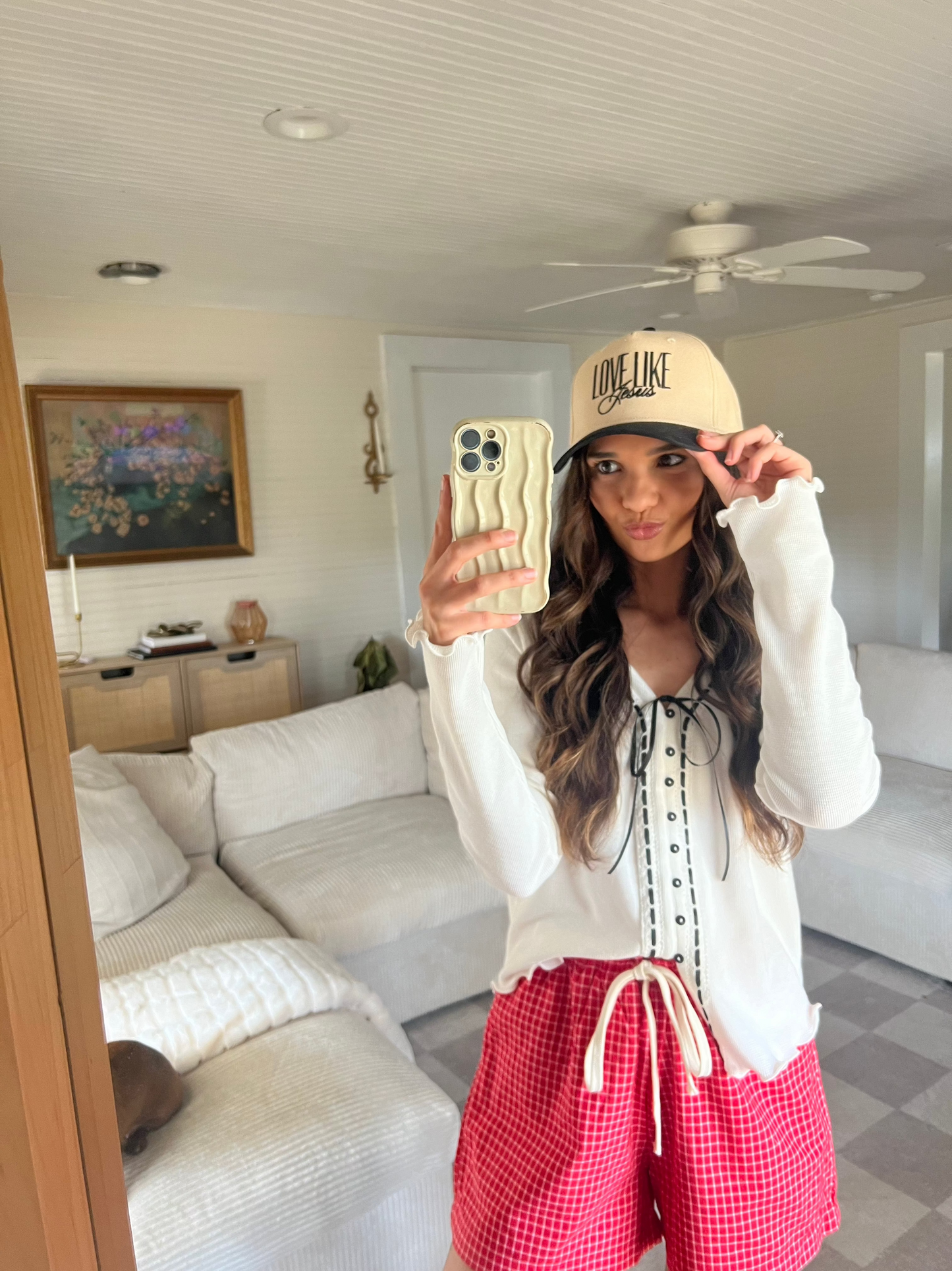 "Love Like Jesus" Vintage trucker hat