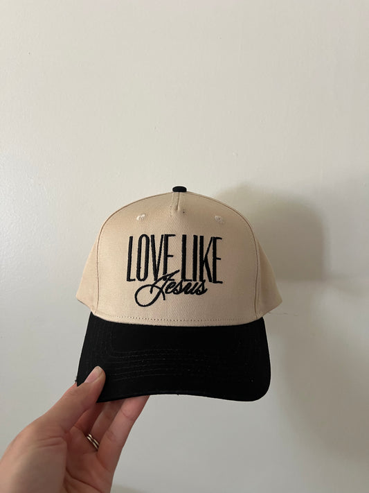 "Love Like Jesus" Vintage trucker hat