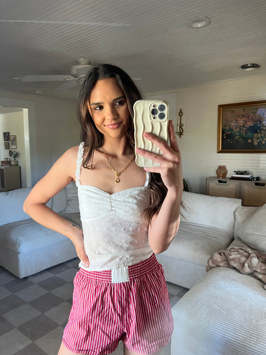 Lightly Loved Tank crop top