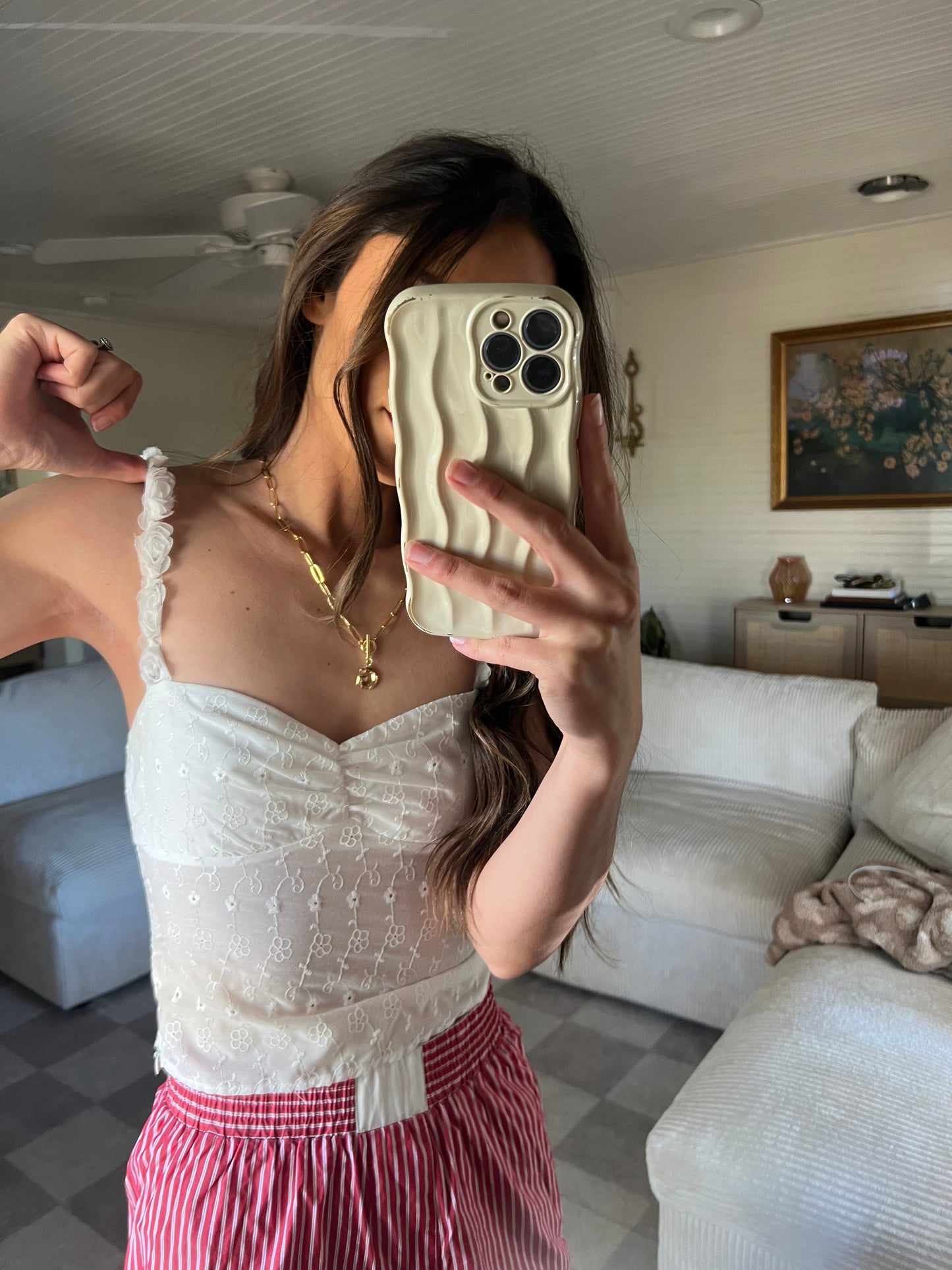 Lightly Loved Tank crop top