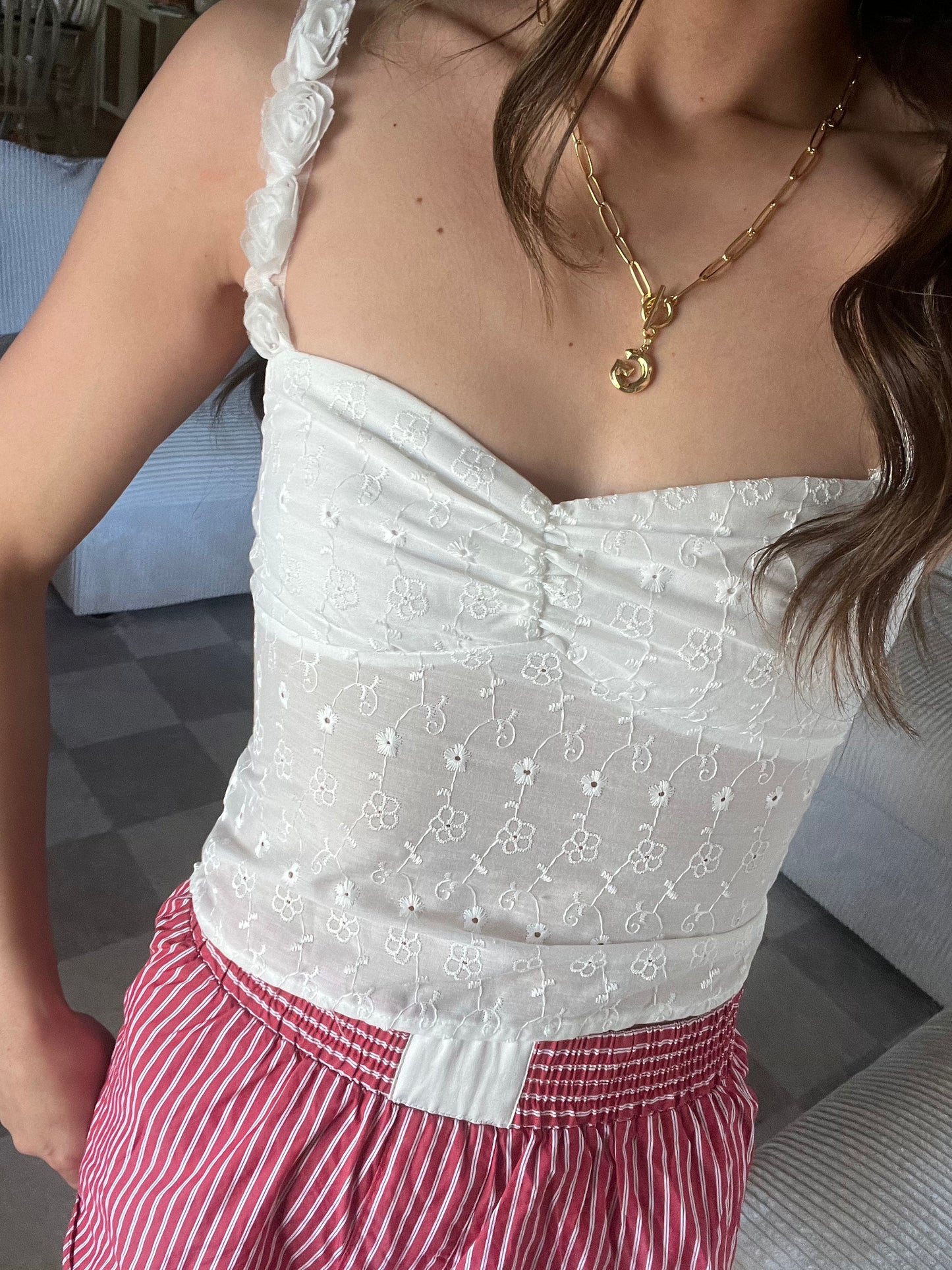 Lightly Loved Tank crop top