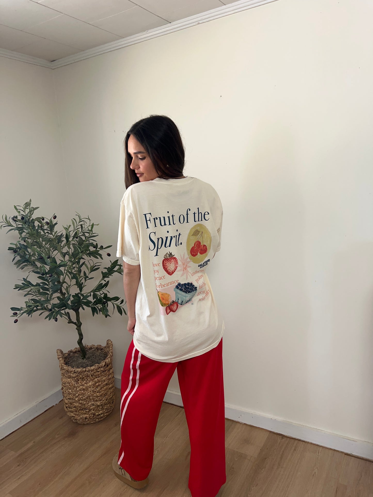 Wide leg Track pants