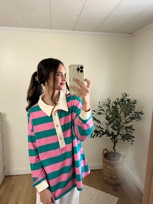 Over Sized French Terry top